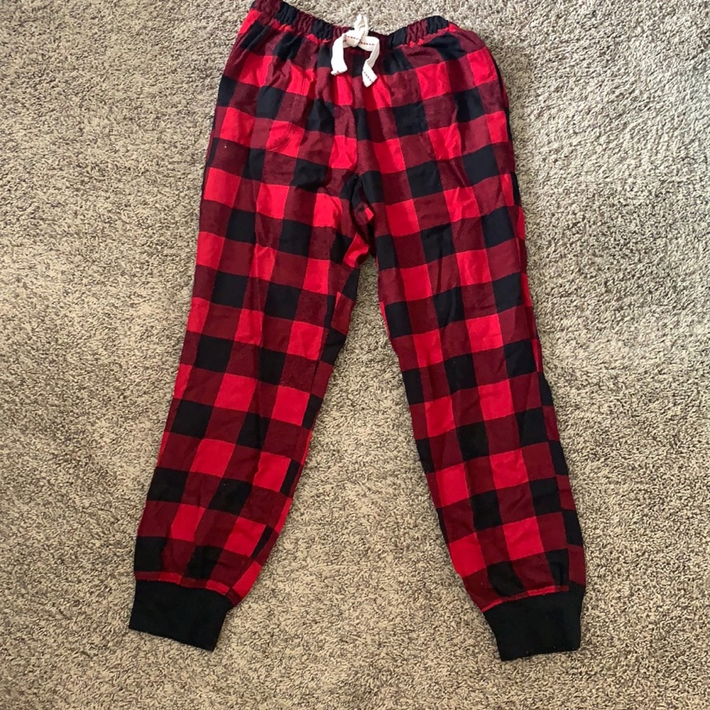 Pajama pants, Hollister, red, women’s, S